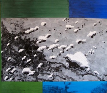 Peinture intitulée "NIGULS (serie Earth)" par Matilde Montesinos, Œuvre d'art originale, Huile