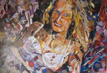 Collages intitulée "FEMMEFEMME" par C.Antonino, Œuvre d'art originale