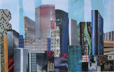 Collages intitulée "NEW YORK MINI 2" par C.Antonino, Œuvre d'art originale