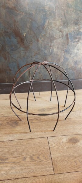 Scultura intitolato ""Mojave" série sagu…" da Michel Guerry (M ATOM), Opera d'arte originale, Metalli
