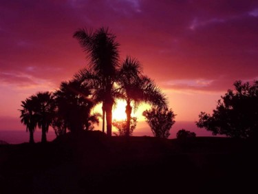 Fotografía titulada "Sunset Adeje Golf" por Matrixiceman, Obra de arte original