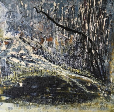 Pittura intitolato "Abstract 11/10" da Mats Kade, Opera d'arte originale, Acrilico