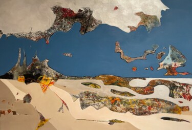 Peinture intitulée "Abstract 06/22" par Mats Kade, Œuvre d'art originale, Huile