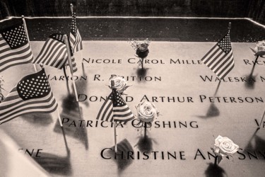 Fotografia intitolato "911 Memorial Where…" da Matt Kohnen, Opera d'arte originale, Fotografia digitale