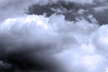 Photography titled "Clouds from Porch" by Matt Kohnen, Original Artwork, Digital Photography