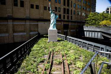 Fotografia intitolato "High Line Sculpture" da Matt Kohnen, Opera d'arte originale, Fotografia digitale