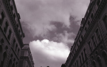 Photography titled "A Wedge of Sky Betw…" by Matthew Freedman, Original Artwork, Analog photography