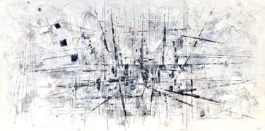 Картина под названием "Semblance II" - Matthias Lupri, Подлинное произведение искусства, Масло Установлен на Деревянная рама…