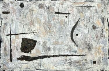 Картина под названием "New Moon of Semblan…" - Matthias Lupri, Подлинное произведение искусства, Масло Установлен на Деревян…