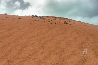 Fotografía titulada "Volcano - Sand of L…" por Matthieu Lê, Obra de arte original, Fotografía digital