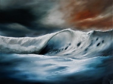 "Sienne" Peinture intitulée ""Sienne"" par Stemmelen Matthieu, Œuvre d'art originale, Huile