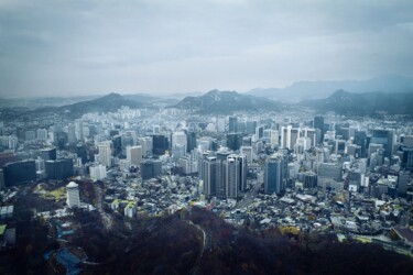 Over the City Photography titled "Over the City" by Matthieu-Xavier Meignen, Original Art, Digital Photography