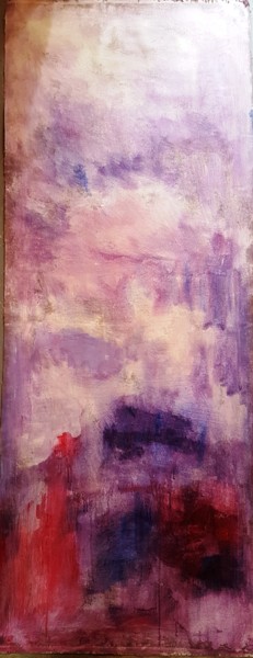 Painting titled "ciel couleur du tem…" by Maty, Original Artwork, Acrylic