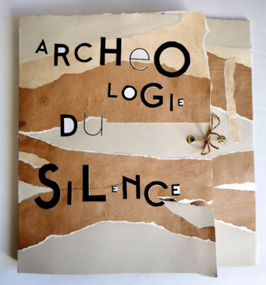 Collages titled "Archéologie du Sile…" by Maty, Original Artwork, Collages