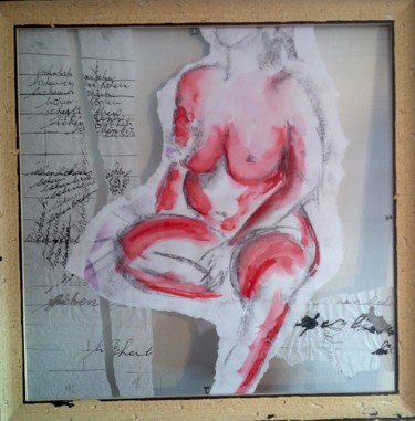 Peinture intitulée "Etudes de nus" par Maty, Œuvre d'art originale, Autre
