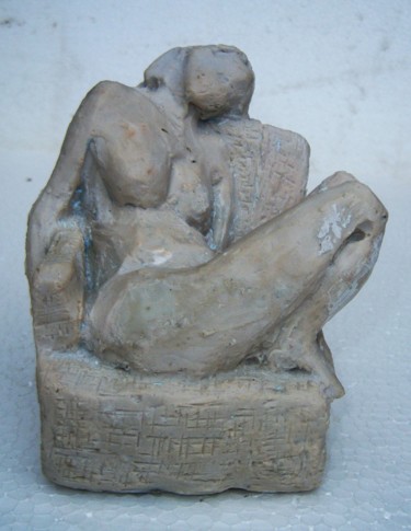 Sculpture titled "O Vazio 3 que nos p…" by Mauricio Santos, Original Artwork, Resin