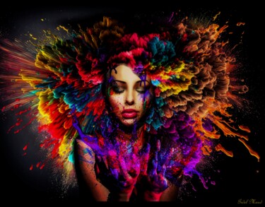Фотография под названием "Rêve en couleur" - Maud Gidel, Подлинное произведение искусства, Цифровая фотография
