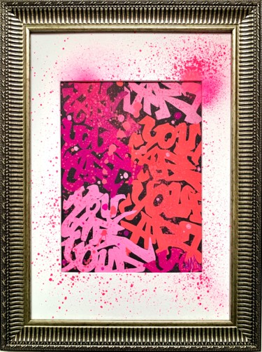 Painting titled "YRYPink" by Maud Llorente, Original Artwork, Acrylic