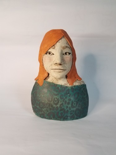 雕塑 标题为“Pénélope” 由Maude Le Duc, 原创艺术品, 陶瓷