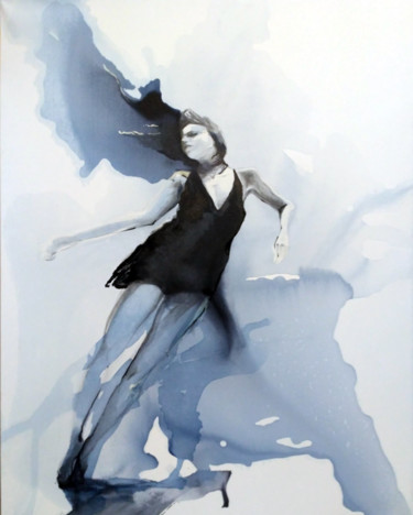 Drawing titled "danse aquatique" by Maude Ovize, Original Artwork
