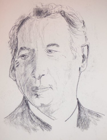 Dessin intitulée "Bayrou" par Zarts Maudée Zarts, Œuvre d'art originale, Conté