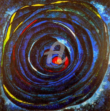 Peinture intitulée "Senza titolo 15" par Maura Pironi, Œuvre d'art originale, Huile