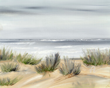 Картина под названием "Sand Dunes" - Maureen Gillespie, Подлинное произведение искусства, Масло