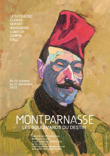 Peinture intitulée "Le Scouëzec, Montpa…" par Maurice Le Scouëzec, Œuvre d'art originale, Huile