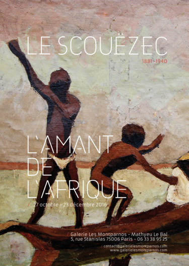Peinture intitulée "affiche-1.jpg" par Maurice Le Scouëzec, Œuvre d'art originale