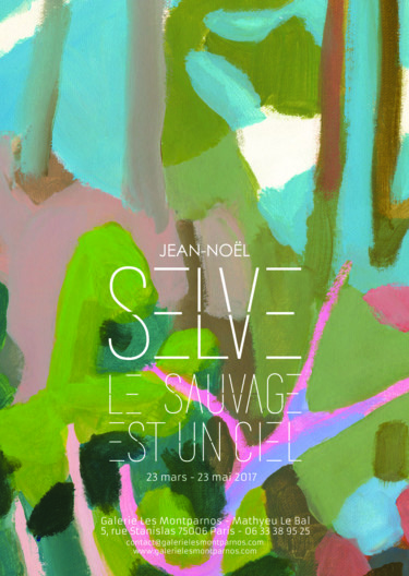 Peinture intitulée "affiche-selve.jpg" par Maurice Le Scouëzec, Œuvre d'art originale