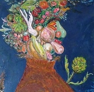 Peinture intitulée "ca43-l'automne d'ap…" par Maurice Wilman, Œuvre d'art originale, Huile