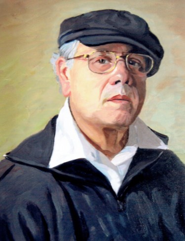 "Autoportrait" başlıklı Tablo Maurice Fhima tarafından, Orijinal sanat, Petrol