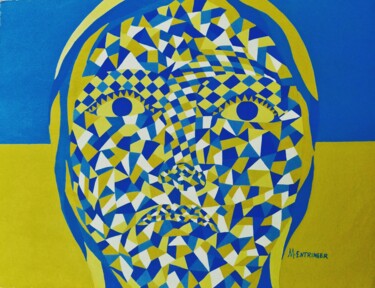 Painting titled "Our Brother" by Maurício Magalhães Entringer, Original Artwork, Acrylic