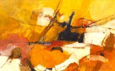 Pittura intitolato ""SENZA TITOLO"" da Maurizio Castagna, Opera d'arte originale, Acrilico Montato su Telaio per barella in…