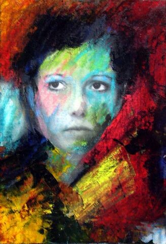 Painting titled "MARGARET" by Maurizio Citti, Original Artwork