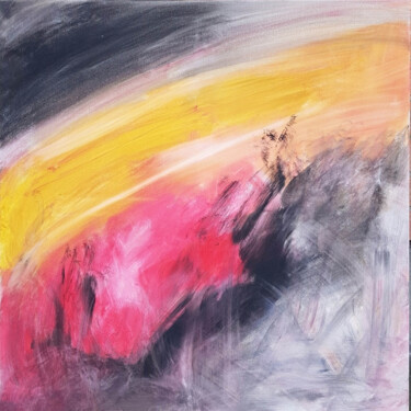 Pittura intitolato "Incendio" da Maurizio D'Andrea, Opera d'arte originale, Acrilico