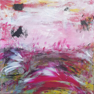 Peinture intitulée "Terre rosse" par Maurizio D'Andrea, Œuvre d'art originale, Acrylique