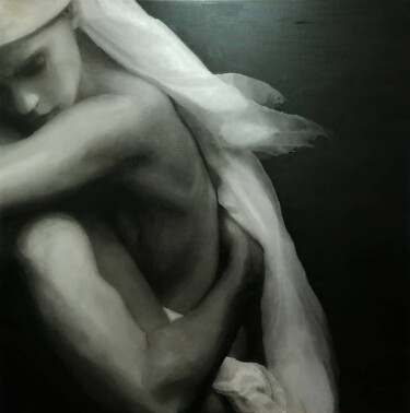 Stringimi Peinture intitulée "Stringimi" par Maurizio Nittolo, Œuvre d'art originale, Huile