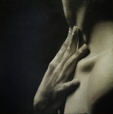 Peinture intitulée "Mani al corpo" par Maurizio Nittolo, Œuvre d'art originale, Huile