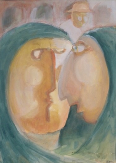 Pittura intitolato "Sussuri e grida" da Maurizio Aprea, Opera d'arte originale