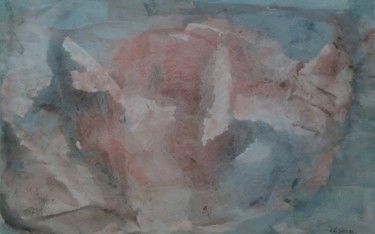 Pittura intitolato "fronte dell'isola" da Maurizio Aprea, Opera d'arte originale, Gouache