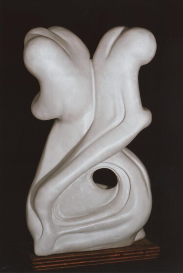 Скульптура под названием "Indifferenza umana" - Mauro Vaccai, Подлинное произведение искусства, Камень