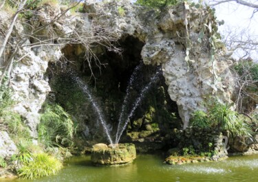 Photography titled "fontaine" by Martine Maury, Original Artwork, Non Manipulated Photography