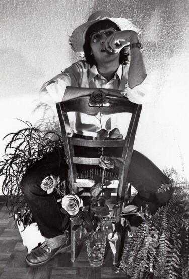 Фотография под названием "le reveur" - Martine Maury, Подлинное произведение искусства, Пленочная фотография