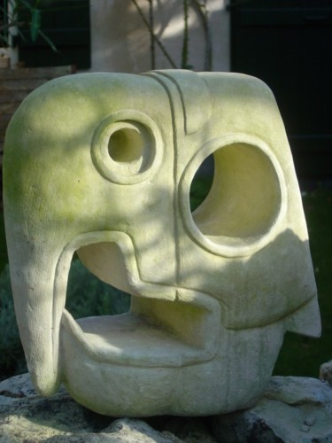 Sculpture intitulée "Ara" par Mauvisseau-Bordin, Œuvre d'art originale