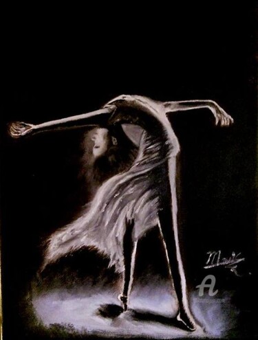 绘画 标题为“dance” 由Mavis Akimoto, 原创艺术品, 油