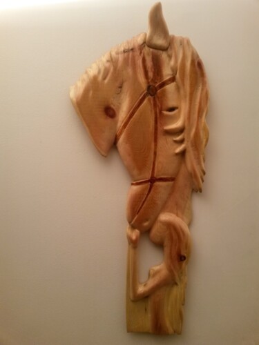 雕塑 标题为“Complicité” 由Max Bernard, 原创艺术品, 木