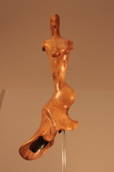 Sculpture intitulée "Flamenco" par Max Bernard, Œuvre d'art originale, Bois