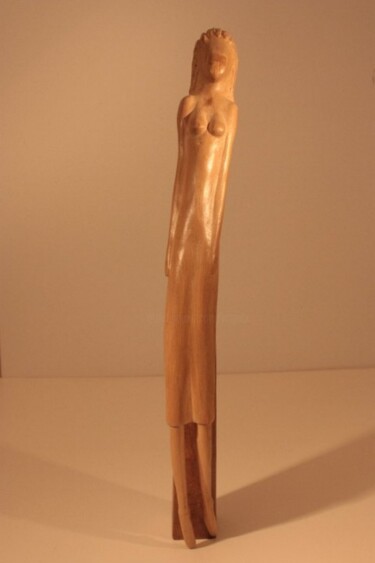 Sculpture intitulée "Relachée - libre ou…" par Max Bernard, Œuvre d'art originale, Bois