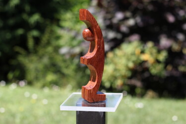 Скульптура под названием "Totem" - Max Bernard, Подлинное произведение искусства